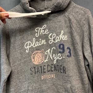 Plain Lake Soft Hoodie Comfy Cozy NYC State Center Casual Streetwear Slouchy